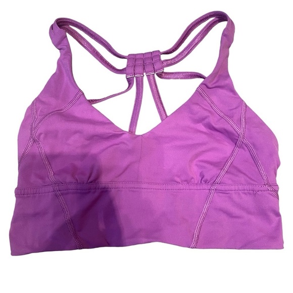 Lululemon As You Like Bra Sports Bra Size 2 Moonlit Magenta Purple - Picture 6 of 10